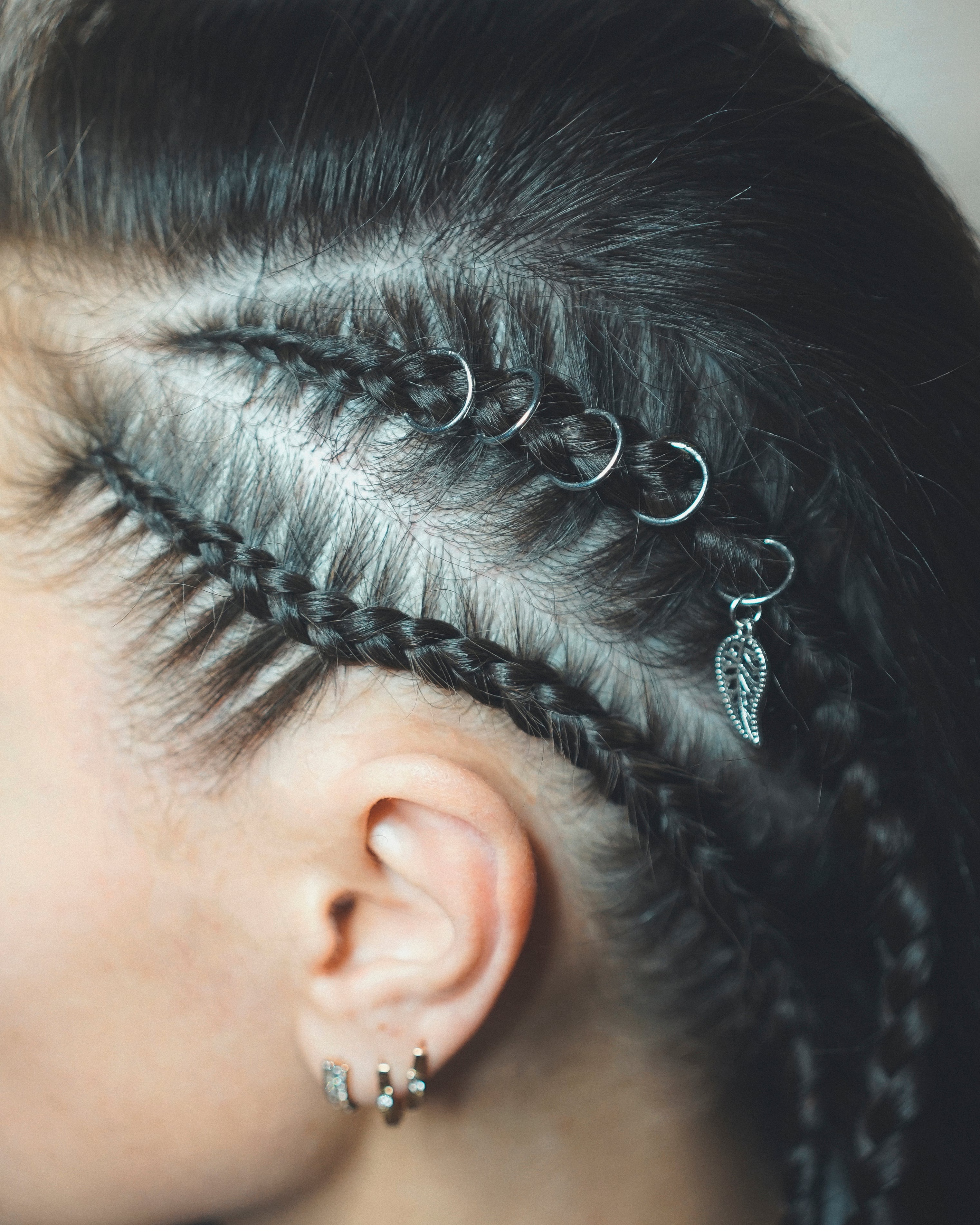 trança masculina lateral